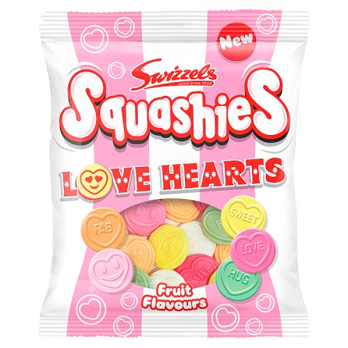 SWIZZELS SQUASHIES LOVE HEARTS 120g Main image