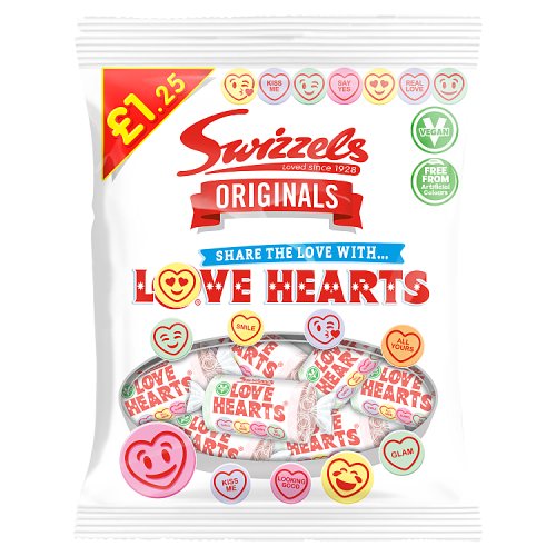 SWIZZELS LOVE HEARTS £1.25 125g Main image