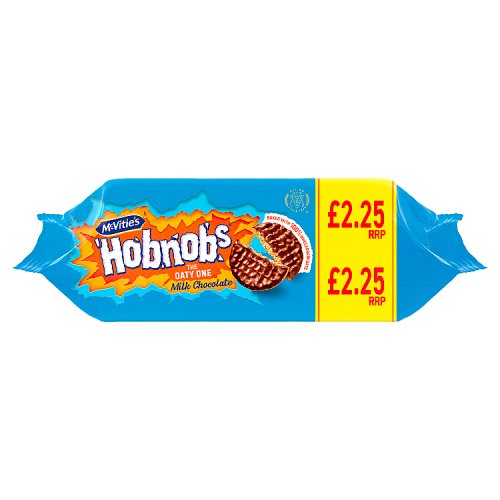 MCVITIES MILK CHOCOLATE HOBNOBS £2.25 262g Main image