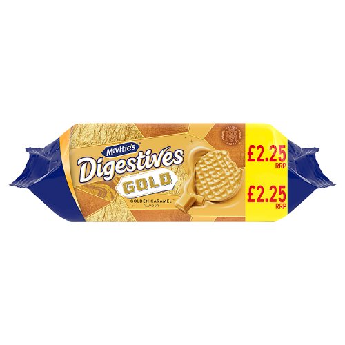 MCVITIES GOLD DIGESTIVES £2.25 232g