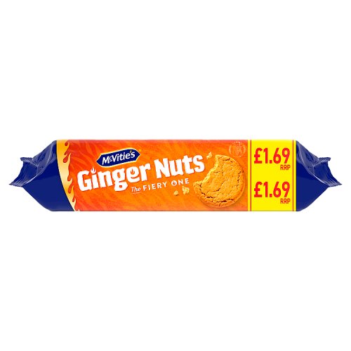 MCVITIES GINGER NUTS £1.69 250g