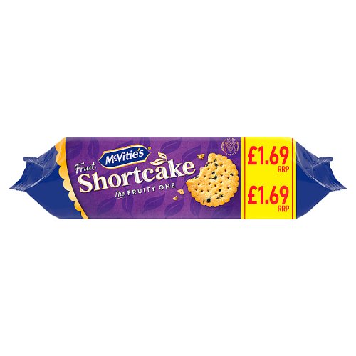 MCVITIES FRUIT SHORTCAKE £1.69 250g