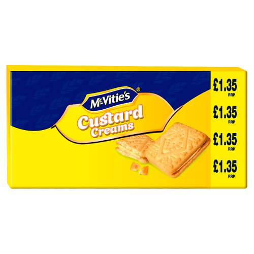 MCVITIES CUSTARD CREAMS £1.35 300g Main image