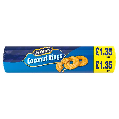 MCVITIES COCONUT RINGS 250g Main image