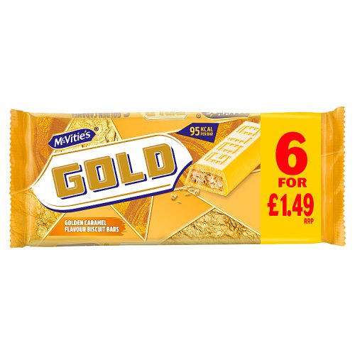 MCVITIES GOLD £1.49 [6 PACK] 6pk