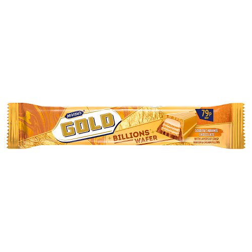 MCVITIES GOLD BILLION BAR 79P 39g Main image