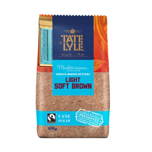 TATE & LYLE LIGHT SOFT BROWN SUGAR 500g Main image