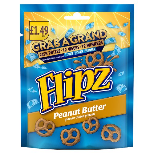 FLIPZ PEANUT BUTTER £1.49 80g Main image