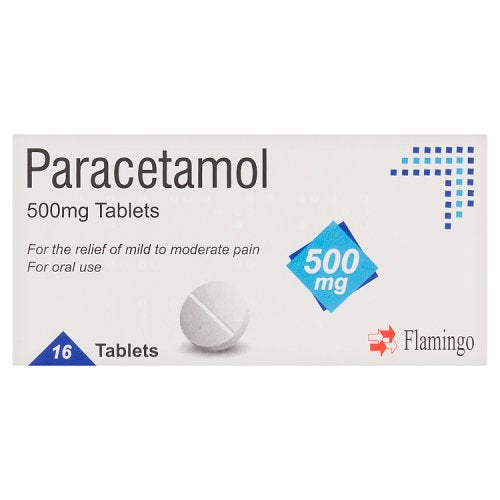 FLAMINGO PARACETAMOL TABLETS 500mg 16s