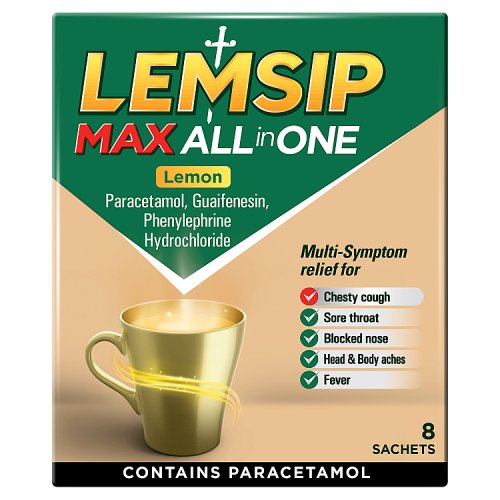 LEMSIP MAX ALL IN ONE SACHETS 8s Main image