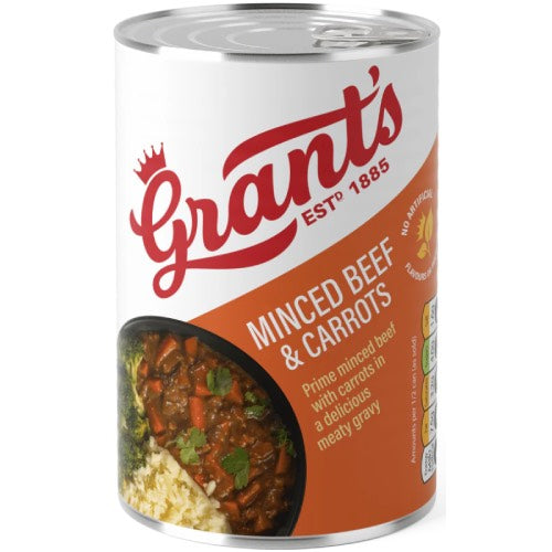 GRANTS MINCE & CARROTS [6 FOR 5] 392g
