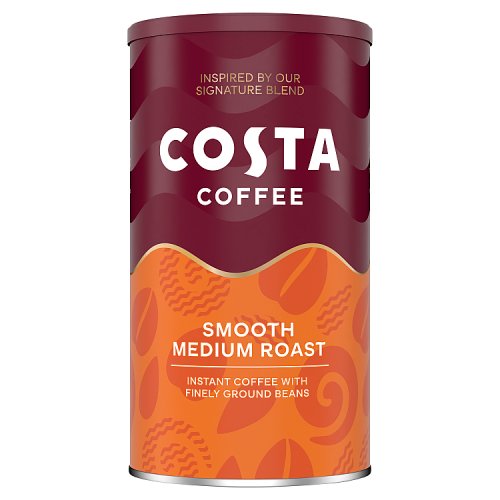 COSTA PREMIUM INSTANT SMOOTH MEDIUM COFFEE 100G