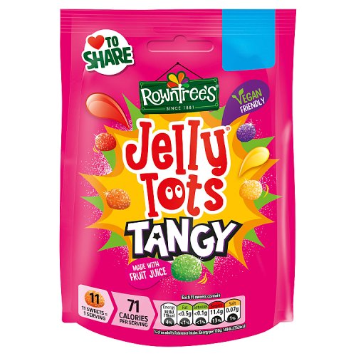 ROWNTREE JELLY TOTS TANGY 140g