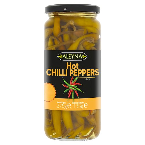 ALEYNA HOT CHILLIES VINEGAR £1.49 275g
