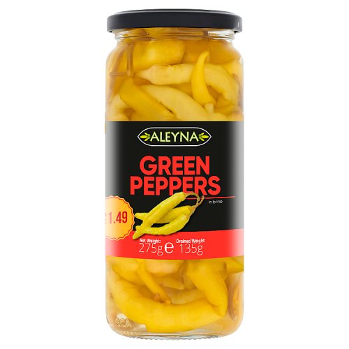 ALEYNA GREEN PEPPERS £1.49 270g Main image