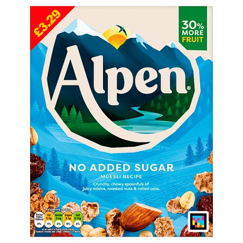 ALPEN NO ADDED SUGAR 550g Main image