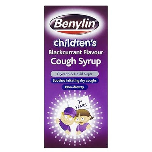 BENYLIN CHILD BLACKCURRANT DRY COUGH [6 FOR 5] 125ml Main image