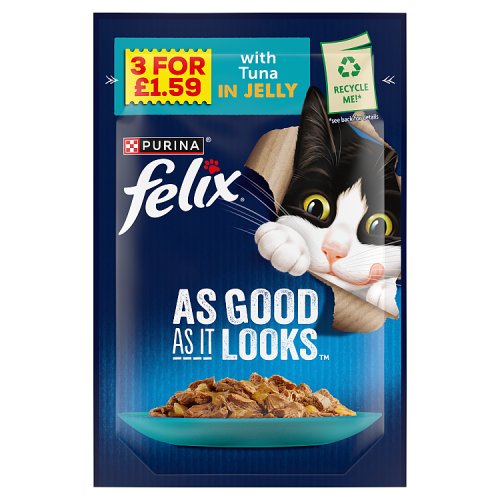 FELIX AGAIL GIJ TUNA POUCH [3 FOR 85g Main image