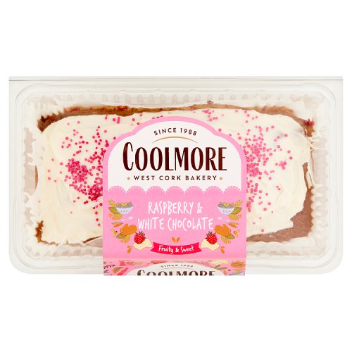 COOLMORE RASPBERRY & WHITE CHOC CAKE 380g Main image