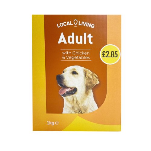 LOCAL LIVING CHICKEN & VEG DRY DOG FOOD 1kg Main image