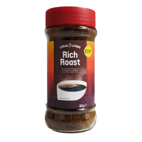 LOCAL LIVING RICH ROAST COFFEE 80g Main image