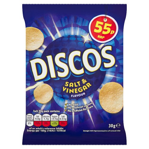DISCOS SALT & VINEGAR 55P 30g Main image