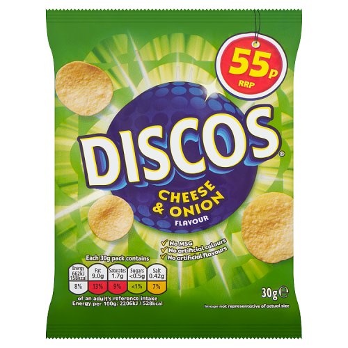 DISCOS CHEESE & ONION 55P 30g Main image