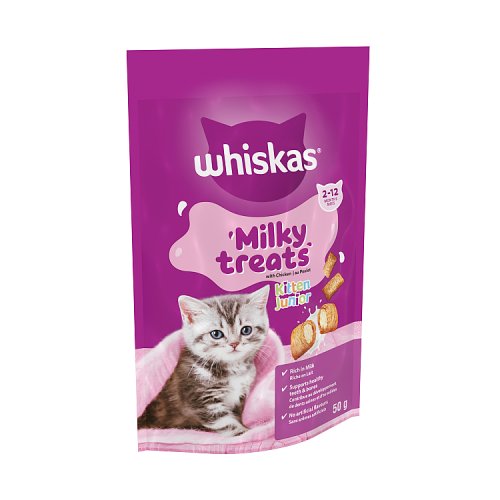 WHISKAS KITTEN MILKY TREATS 55G Main image