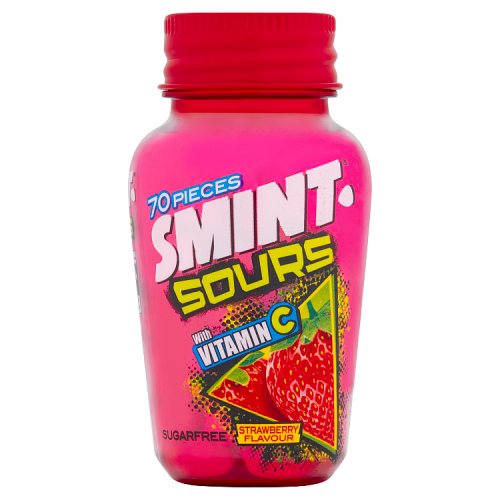 SMINT SOUR STRAWBERRY BOTTLE 70s Main image