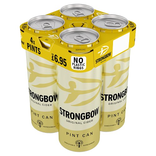 STRONGBOW PINT CAN [4 PACK] 4X568m Main image