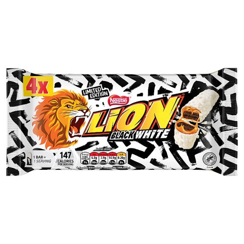 NESTLE LION BLACK & WHITE [4 PACK] 4pk