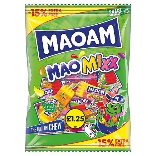 HARIBO MAOAM MAO MIXX £1.25 [15% EXTRA FREE] 161g Main image