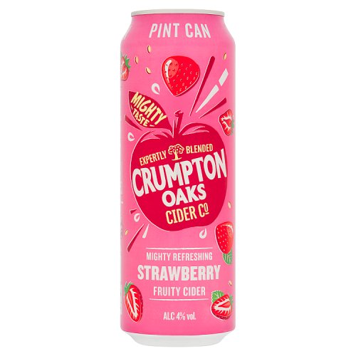 CRUMPTON OAKS STRAWBERRY 4% CAN 568ML Main image