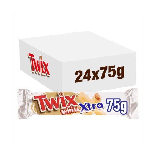 TWIX WHITE XTRA TWIN 75g
