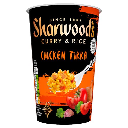 SHARWOODS CHICKEN TIKKA RICE POT 70g Main image