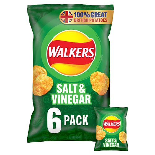 WALKERS SALT & VINEGAR [6 PACK] 25g Main image