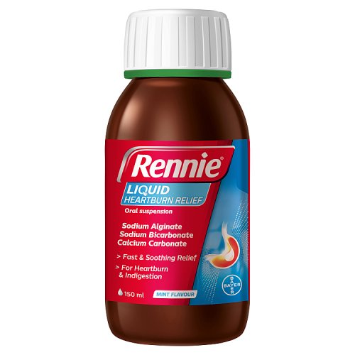 RENNIES RAPID RELIEF LIQUID 150ML Main image