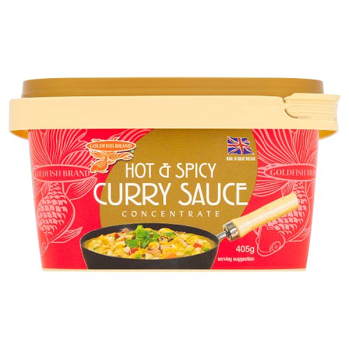 GOLD FISH HOT & SPICY CURRY PASTE 405g Main image