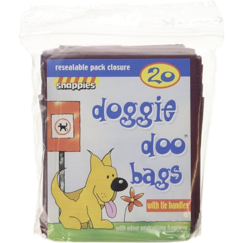 SNAPPIES DOGGY DO BAGS 20s