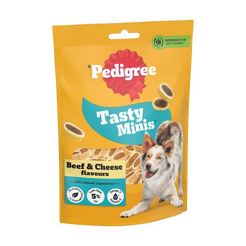 PEDIGREE TASTY BITES BEEF & CHEESE 140g Main image