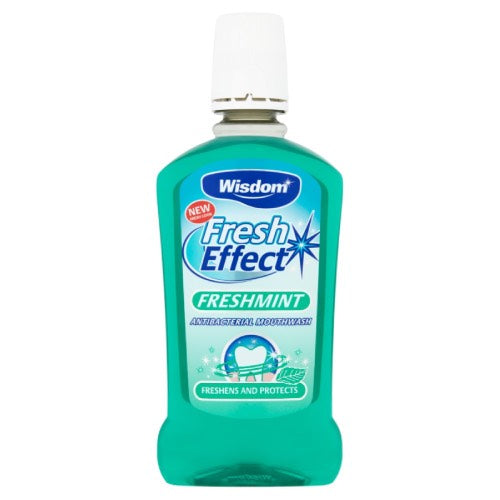 WISDOM FRESHMINT MOUTHWASH 500ML