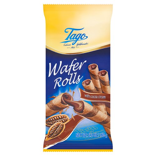 TAGO CHOCOLATE WAFER ROLLS 150g Main image