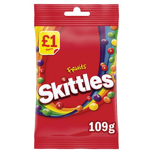 SKITTLES FRUIT £1 109g