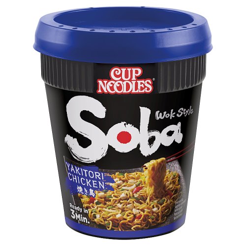 NISSIN SOBA CUP NOODLES YAKITORI CHICKEN 89G Main image
