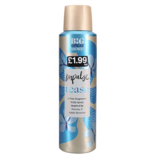 IMPULSE BODY SPRAY TEASE 150ml