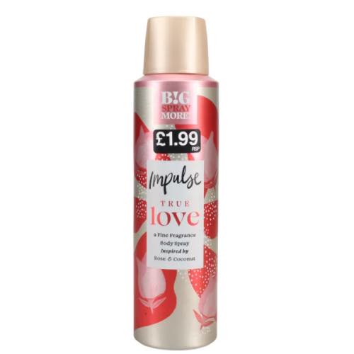 IMPULSE BODY SPRAY TRUE LOVE 150ml Main image