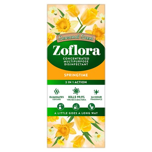 ZOFLORA SPRING TIME DISINFECTANT 500ML Main image