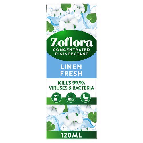 ZOFLORA LINEN FRESH DISINFECTANT 120ML
