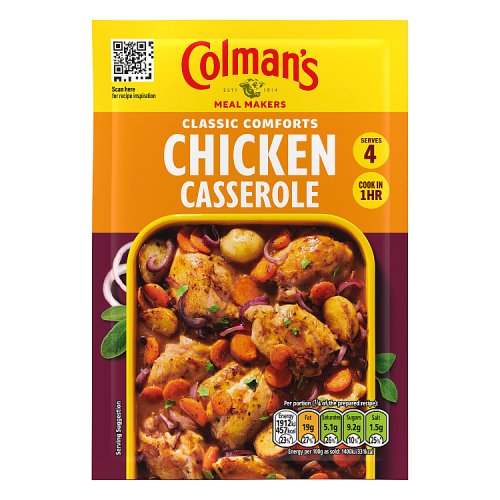 COLMANS CHICKEN CASSEROLE MIX 40g