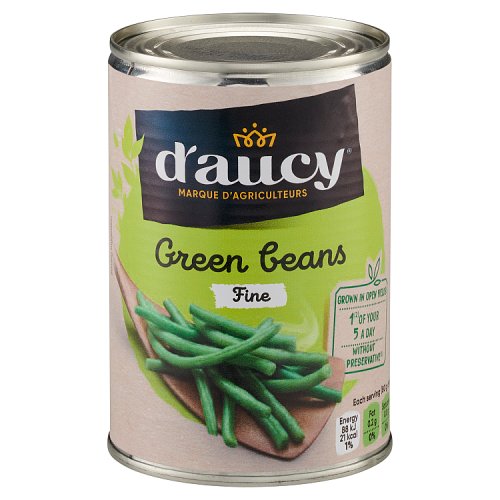 DAUCY GREEN BEANS WHOLE 400g Main image